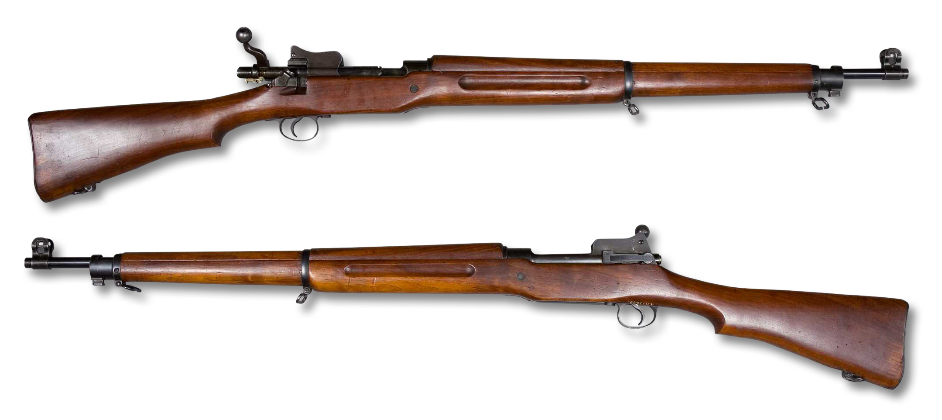 P17 Model 1917 rifle - side view